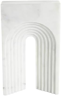 Deco 79 Marble Geometric Statue Home Decor Accent