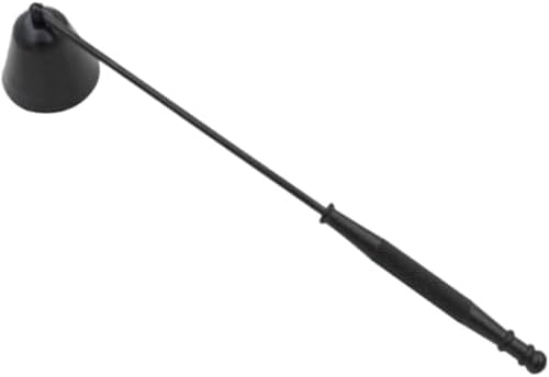 Gold-Finish Metal Candle Snuffer - Safe Elegant