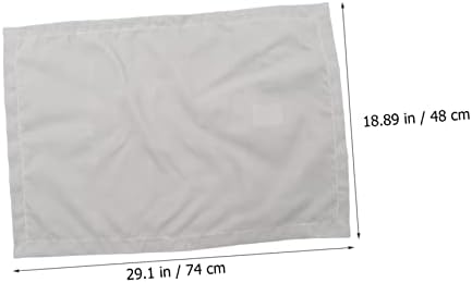 HEALLILY 2Pcs Grey Pillowcases for Comfort and Protection