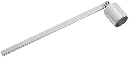 Walfront Stainless Steel Candle Snuffer Tool Hook Silver