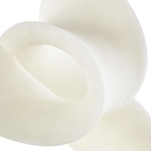 Deco 79 White Polystone Twisted Wave Sculpture 17x11x19