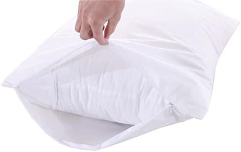 Royal Bedding Zippered Pillow Protectors King Size Waterproof 100 Microfiber