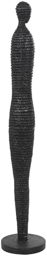 Deco 79 Polystone Black Statues Tall Slim Figure