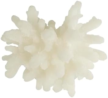 Deco 79 Polystone Coral Statue with Clear Base