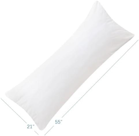 Biloban Body Pillow Protector 2 Pack Waterproof Zipper Case