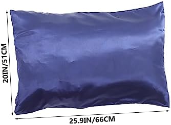 GLEAVI 2Pcs Silk Pillowcase Set for Bedding Comfort