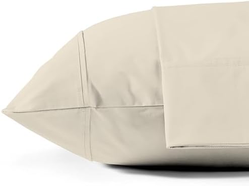 SUPREME ELEGANCE 100 Cotton Pillowcases - Fresh Ivory