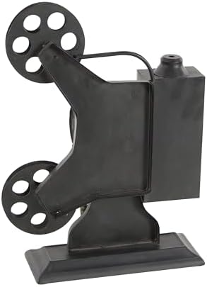 Deco 79 Vintage Camera Sculpture Black 14x4x19
