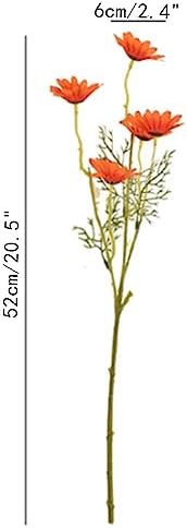 OUKEYI Artificial Daisy Flowers 12 Bundles UV Resistant