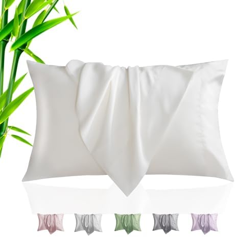 TELUS Cooling Bamboo Rayon Pillowcases 2 Pack