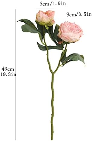 Artificial Peony Silk Flower Bouquet Decor