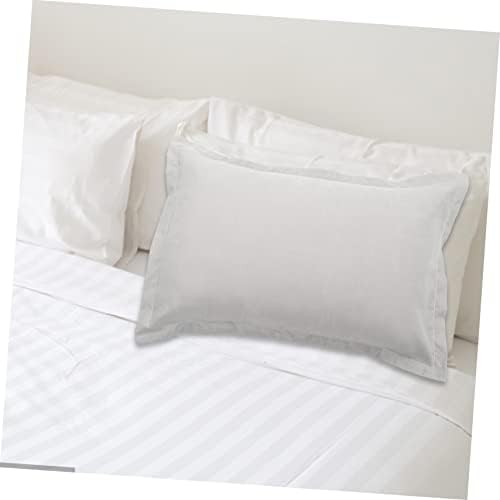 Luxshiny Upgrade Solid Grey Pillowcase Set 2 Pieces 1