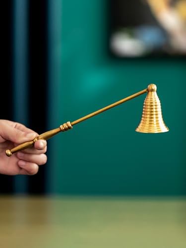 Vintage Brass Candle Snuffer with Long Handle