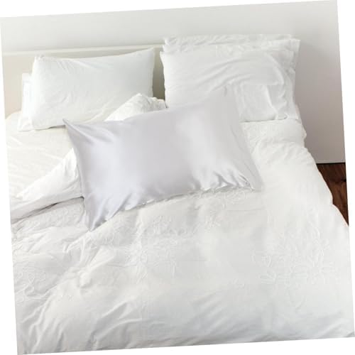 Hemobllo Ice Silk Pillowcase Queen Size Cooling Travel Pillow Envelope Closure
