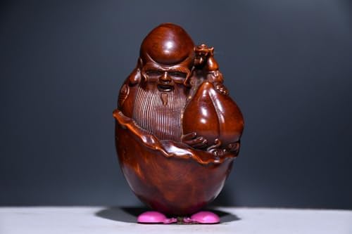 LimpaC Collection Boxwood Longevity God Statues