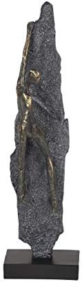 Deco 79 Bronze Polystone Statue Sculpture