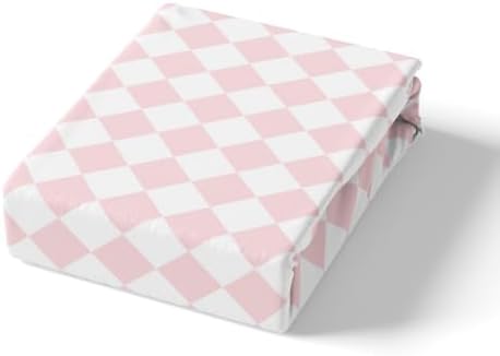 Castle Fairy Diamond Grid Fitted Sheet Twin Size 1