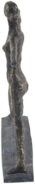 Deco 79 Brass Yoga Sculpture Home Decor Statue