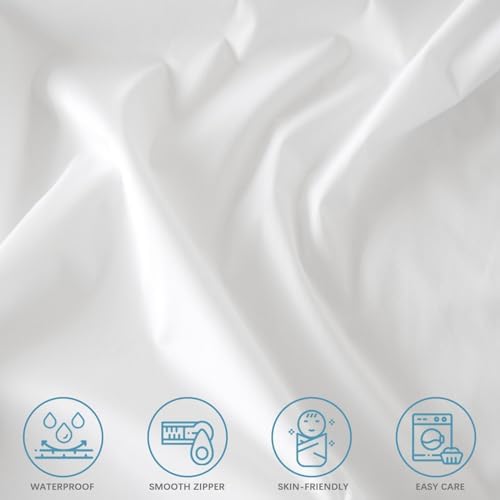Biloban Body Pillow Protector 2 Pack Waterproof Zipper Case