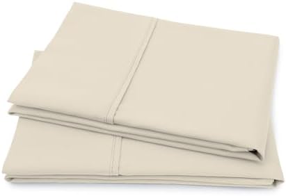 SUPREME ELEGANCE 100 Cotton Pillowcases - Fresh Ivory