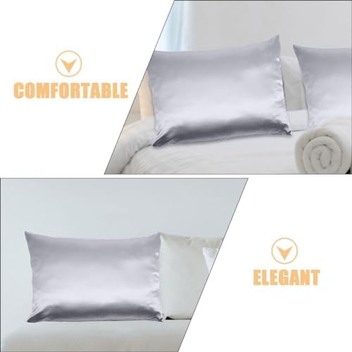 Cabilock Cooling Silk Pillow Covers with Zipper
