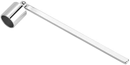 Walfront Stainless Steel Candle Snuffer Tool Hook Silver
