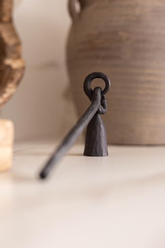 Luxe B Candle Snuffer Black Iron