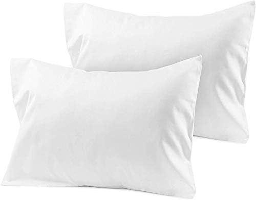 SmartSF 800 Thread Count Pillowcases Set of 2 White Solid