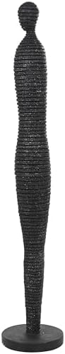 Deco 79 Polystone Black Statues Tall Slim Figure