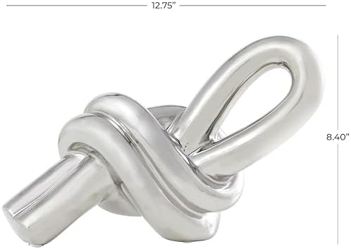 Deco 79 Ceramic Knot Sculpture Home Decor Statue
