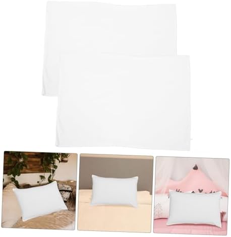 Amosfun 2pcs Cotton Pillow Covers with Zipper Closure