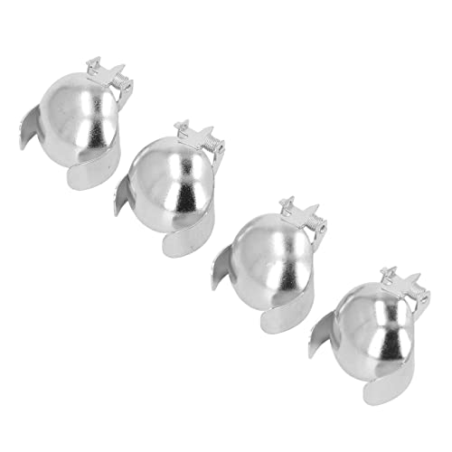 4pcs Automatic Candle Extinguisher with Silver Design 1