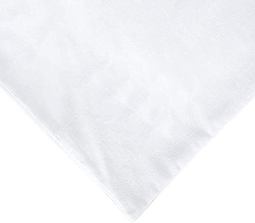White Pillowcases with Bow Ties Pure Cotton King Size 2 Pieces