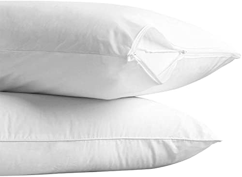 US Comfort Zone Waterpfoof Pillow Protector with Zipper Closure