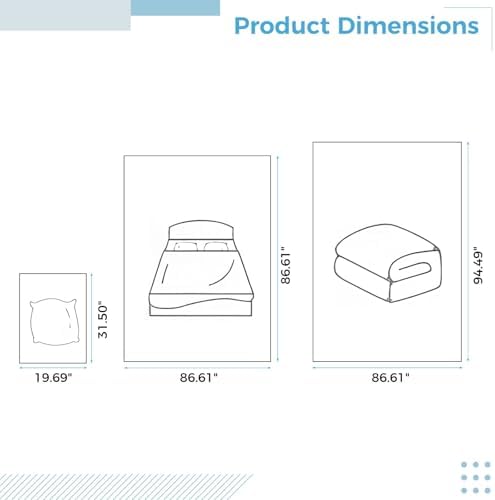 Epicover Travel Bedding Set 4-Piece Disposable