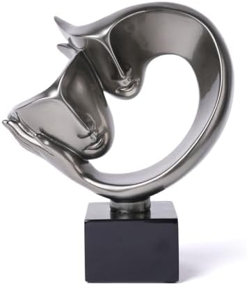 Abstract Lover Sculpture - Modern Arts Figurine 106 Inch