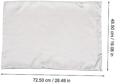 STOBAZA 2pcs Ice Silk Pillowcases Queen Size Cooling Pillow Covers