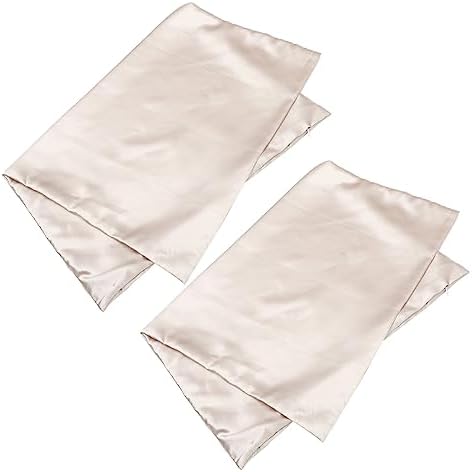 Luxshiny Pillow Case Set Zipper Easy-Care Polyester Pillow Covers
