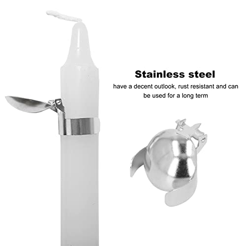 4pcs Automatic Candle Extinguisher with Silver Design 1