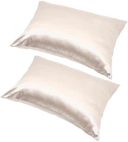 WHAMVOX 2pcs Cooling Polyester Pillow Covers