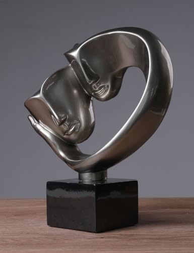 Abstract Lover Sculpture - Modern Arts Figurine 106 Inch