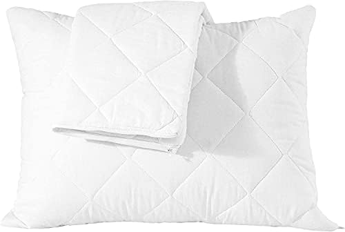 Waterproof Quilted Pillow Protectors King Size Set of 2