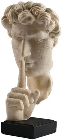 KalyZrts Sandstone Resin Thinker Style Abstract Statue