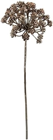 Metallic Dill Branches with Glitter Artificial Flower Decor