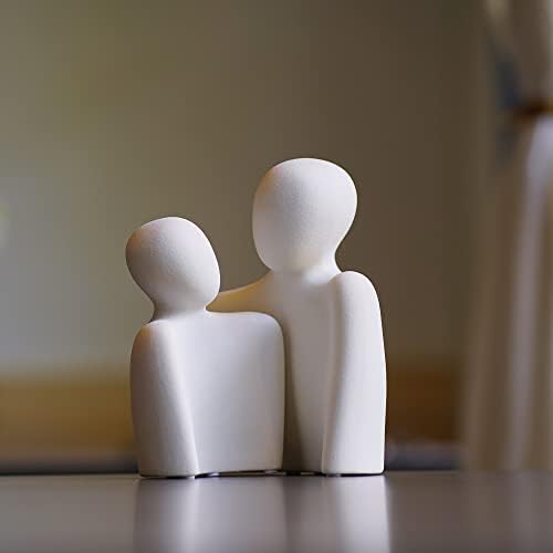 BUTILIVEEN Romantic Couple Ceramic Sculpture