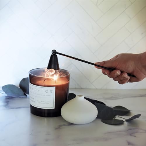 Haven June Modern Black Candle Snuffer 1