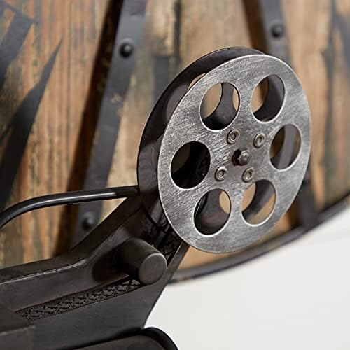 Deco 79 Vintage Camera Sculpture Black 14x4x19