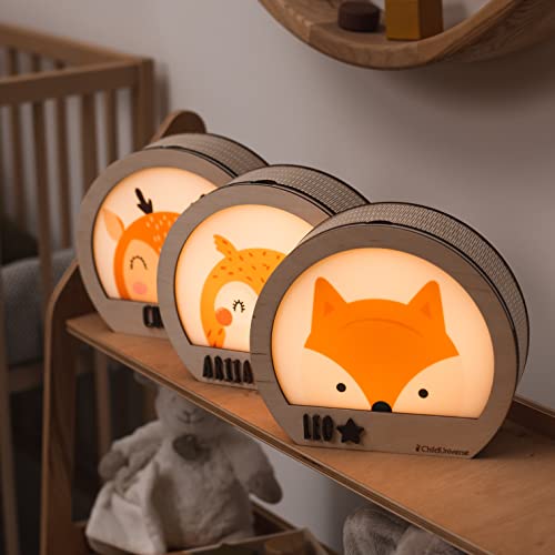 Personalized Bear Night Light for Nursery