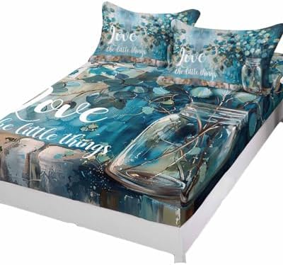 Chees D Zone King Fitted Sheet Deep Pocket with Elastic