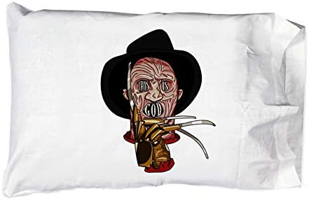 Hat Shark Single Pillowcase - Horror Movie Parody with Hand Claws